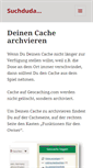 Mobile Screenshot of blog.suchduda.de